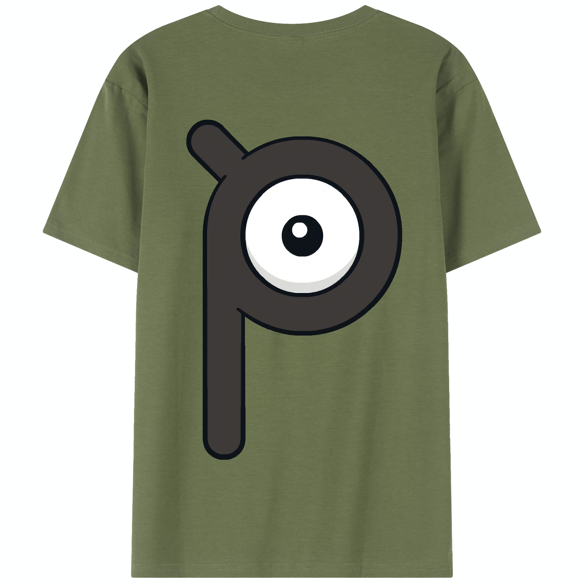 （画像用） ポケットモンスター Pokémon 綿100％半袖Tシャツ（背面プリント）